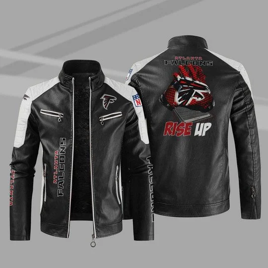 Atlanta Falcons Leather Jacket JX72