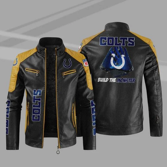 Indianapolis Colts Leather Jacket RD84