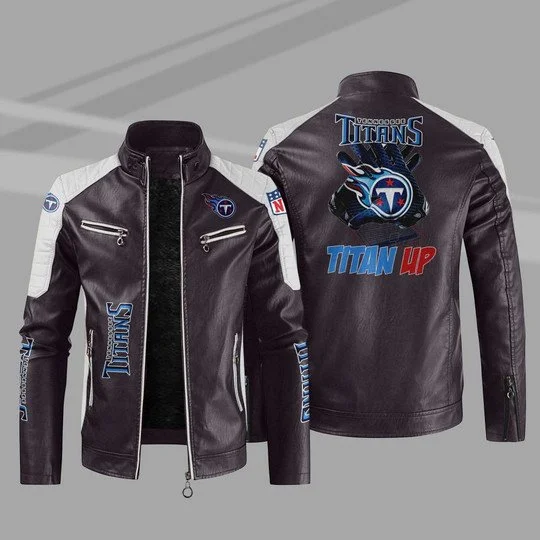 Tennessee Titans Leather Jacket JF99