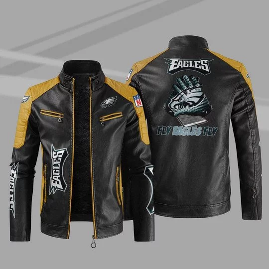 Philadelphia Eagles Leather Jacket YS50
