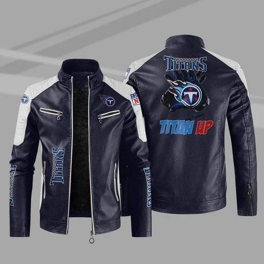 Tennessee Titans Leather Jacket KB88