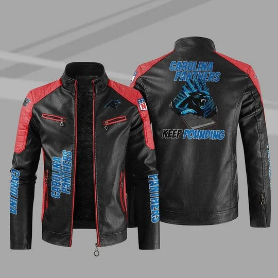 Carolina Panthers Leather Jacket VM70
