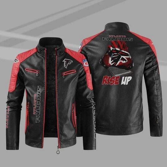 Atlanta Falcons Leather Jacket QW73
