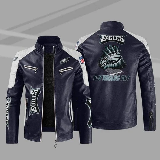 Philadelphia Eagles Leather Jacket UC11