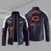 Chicago Bears Leather Jacket RB72