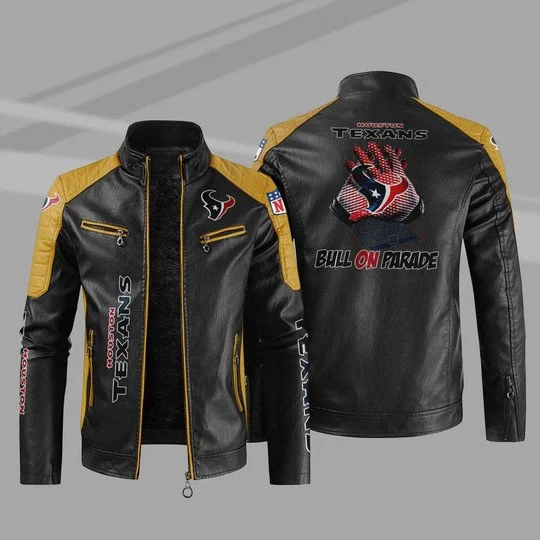 Houston Texans Leather Jacket UE17