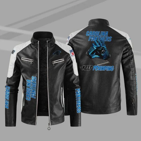 Carolina Panthers Leather Jacket CI22