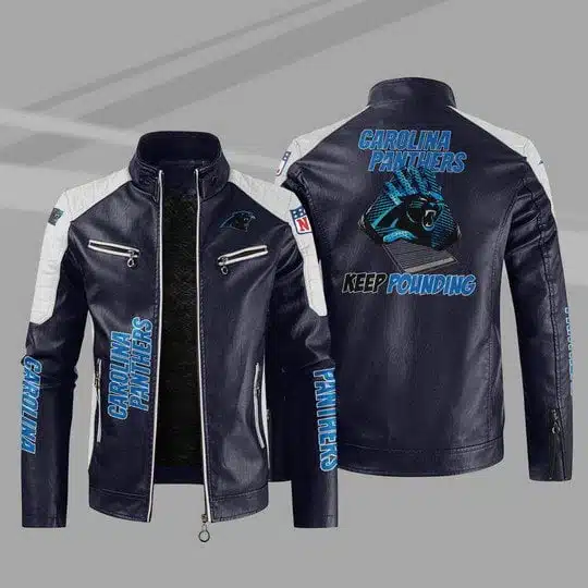 Carolina Panthers Leather Jacket XT67