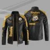 Pittsburgh Steelers Leather Jacket JF37