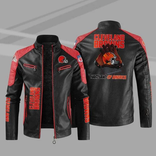 Cleveland Browns Leather Jacket CR85