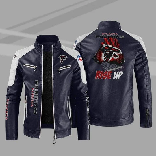 Atlanta Falcons Leather Jacket JL66