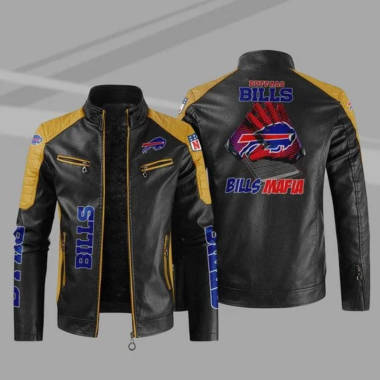 Buffalo Bills Leather Jacket MZ98