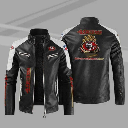 San Francisco 49ers Leather Jacket RR73