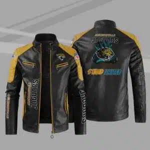 Jacksonville Jaguars Leather Jacket HX82