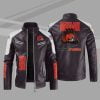 Cleveland Browns Leather Jacket NR43