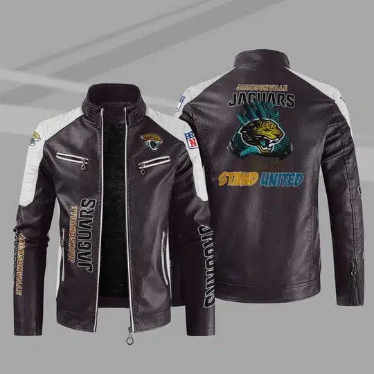 Jacksonville Jaguars Leather Jacket UT31