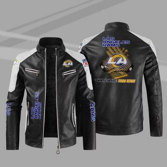 Los Angeles Rams Leather Jacket NX30