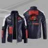 Cleveland Browns Leather Jacket HF48