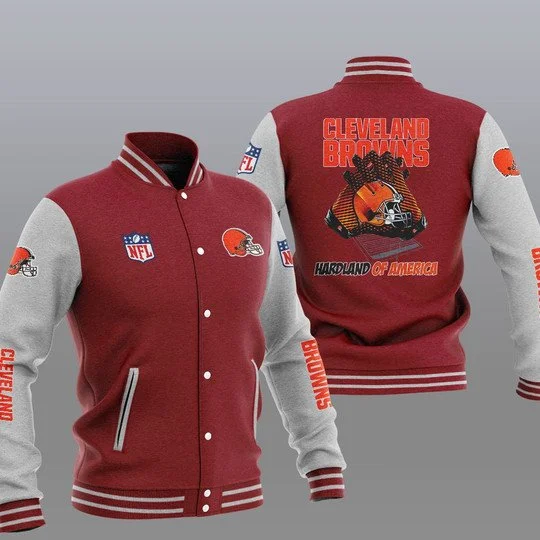 Cleveland Browns Baseball Jacket JR29