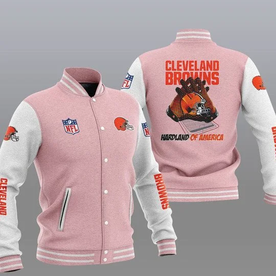 Cleveland Browns Baseball Jacket FE33