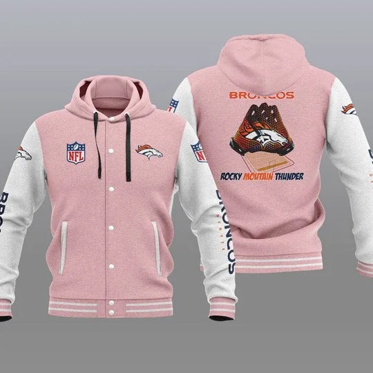 Denver Broncos Baseball Jacket UC62 - Image 2