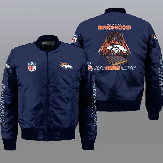 Denver Broncos Bomber Jacket Full Size RM99