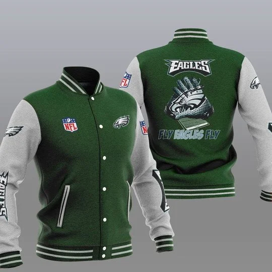Philadelphia Eagles Baseball Jacket FI39