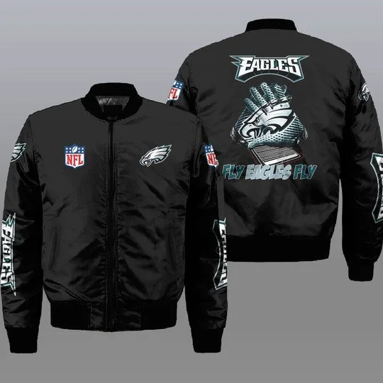 Philadelphia Eagles Bomber Jacket Full Size GI39