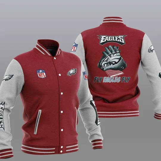 Philadelphia Eagles Baseball Jacket HC90