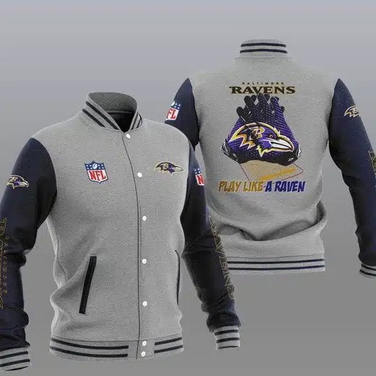 Baltimore Ravens Baseball Jacket UB69