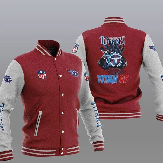 Tennessee Titans Baseball Jacket JH75
