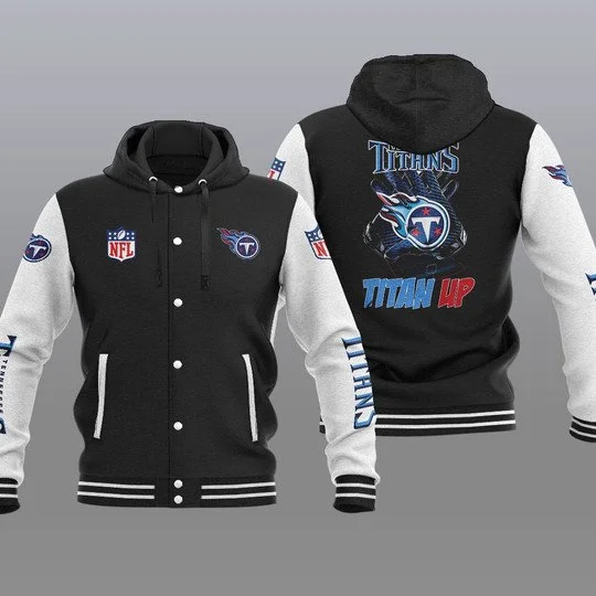 Tennessee Titans Baseball Jacket LK24 - Image 2