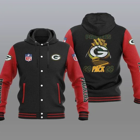 Green Bay Packers Baseball Jacket UK83