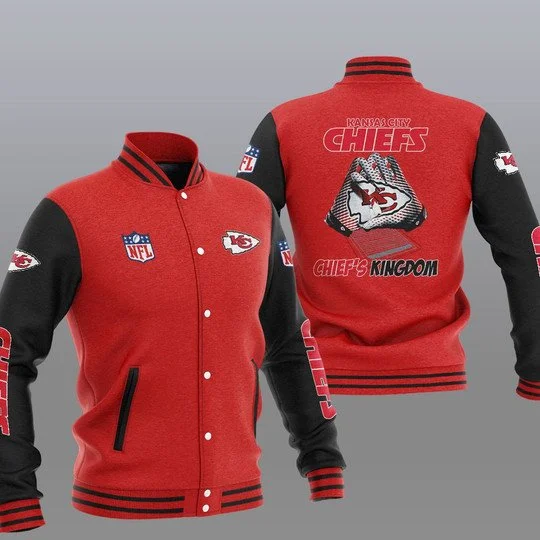 Kansas City Chiefs Baseball Jacket ZM38
