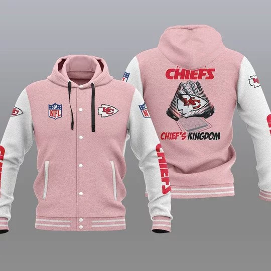 Kansas City Chiefs Baseball Jacket RL34 - Image 2