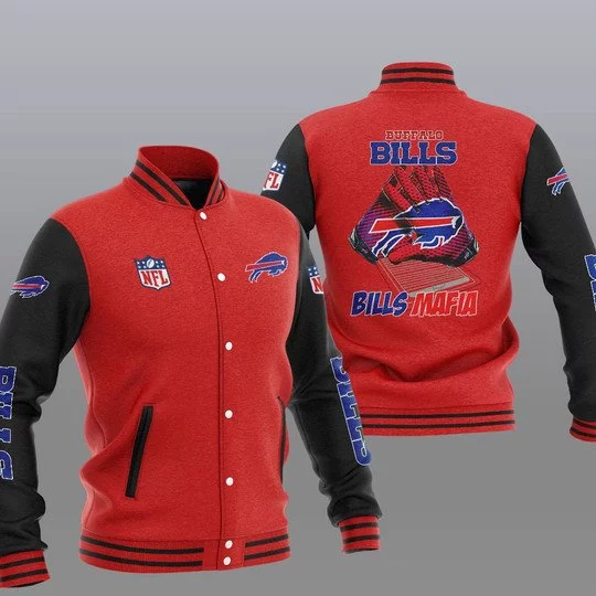 Buffalo Bills Baseball Jacket XY72