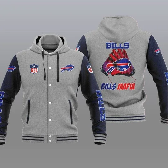 Buffalo Bills Baseball Jacket AY23 - Image 2
