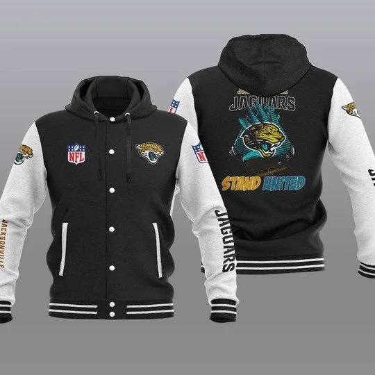 Jacksonville Jaguars Baseball Jacket GW48 - Image 2