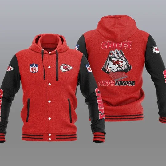 Kansas City Chiefs Baseball Jacket ZM38 - Image 2
