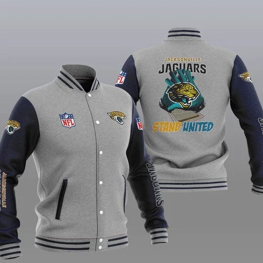 Jacksonville Jaguars Baseball Jacket KG74