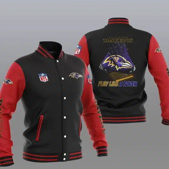 Baltimore Ravens Baseball Jacket YC94