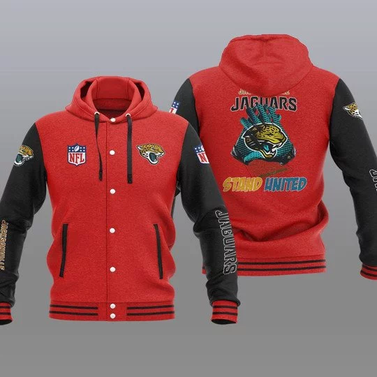 Jacksonville Jaguars Baseball Jacket FK19 - Image 2