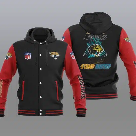 Jacksonville Jaguars Baseball Jacket ZO13 - Image 2