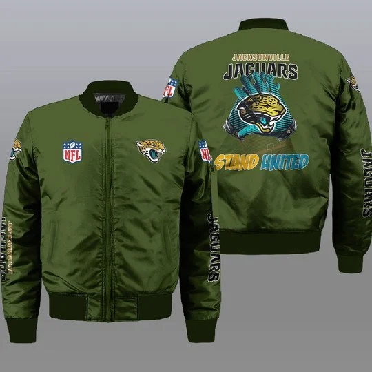 Jacksonville Jaguars Bomber Jacket Full JJ29
