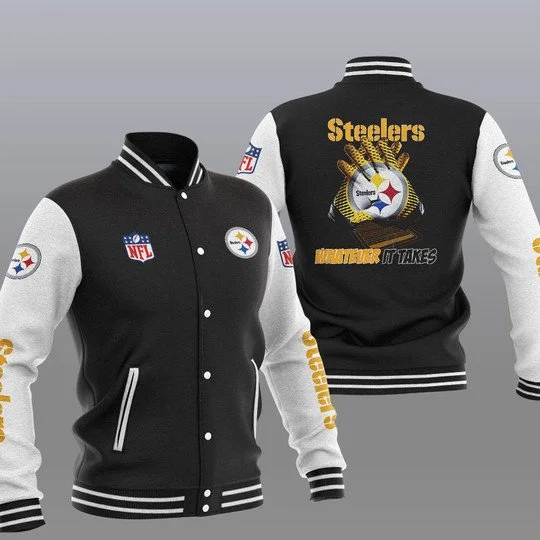 Pittsburgh Steelers Baseball Jacket IH99