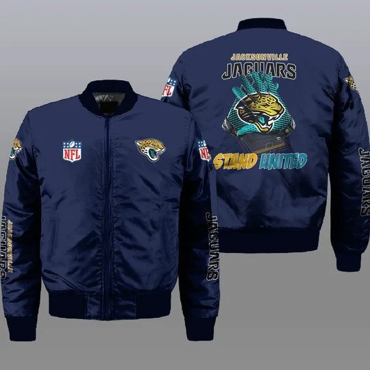 Jacksonville Jaguars Bomber Jacket Full JF70