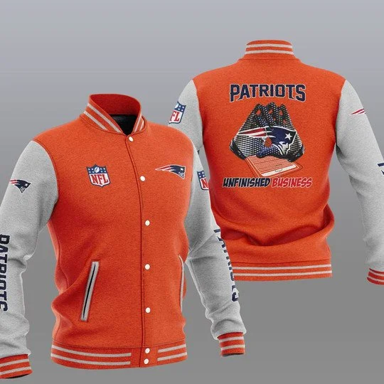 New England Patriots Baseball Jacket TF31
