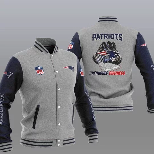 New England Patriots Baseball Jacket IX76