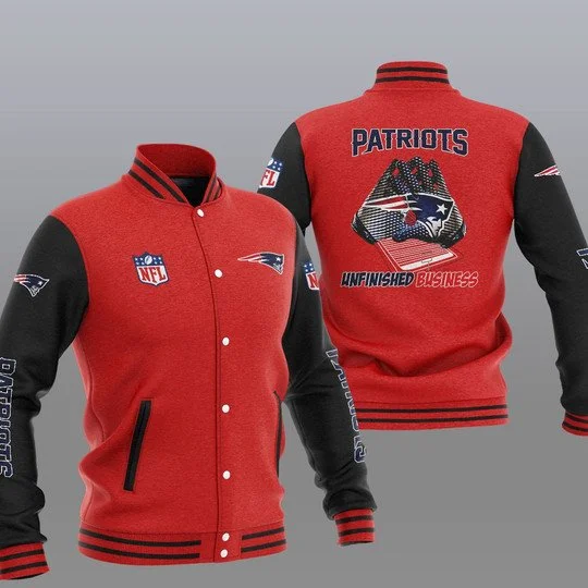 New England Patriots Baseball Jacket OK46