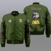 Minnesota Vikings Bomber Jacket Full Size KX37